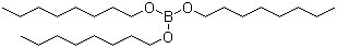 结构式 CAS# 2467-12-1, 硼酸三辛酯