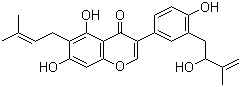 structure of CAS# 246870-75-7, Derrisisoflavone B