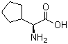 structure of CAS# 2521-84-8, L-Cyclopentylglycine
