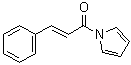 结构式 CAS# 252248-89-8, (2E)-3-苯基-1-(1H-吡咯-1-基)-2-丙烯-1-酮