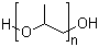 结构式 CAS# 25322-69-4, 聚丙二醇; 丙二醇聚醚