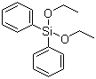 结构式 CAS# 2553-19-7, 二苯基二乙氧基硅烷