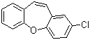结构式 CAS# 25558-88-7, 2-氯二苯并[b,f]氧杂卓