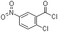 结构式 CAS# 25784-91-2, 2-氯-5-硝基苯甲酰氯