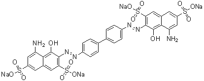 structure of CAS# 2602-46-2, Direct Blue 6;iredale Blue 2BD; Aizen Direct Blue 2BH; Amanil Blue 2BX; Atlantic Blue 2B; Atul Direct Blue 2B; Azocard Blue 2B