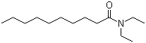 structure of CAS# 2602-61-1, N,N-Diethyldecanamide