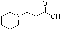 structure of CAS# 26371-07-3, 1-Piperidinepropionic acid;3-Piperidin-1-ylpropanoic acid