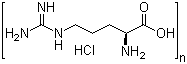structure of CAS# 26982-20-7, L-Arginine homopolymer hydrochloride