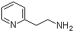 结构式 CAS# 2706-56-1, 2-(2-氨乙基)吡啶; 2-(2-吡啶基)乙胺