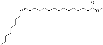 structure of CAS# 2733-88-2, (15Z)-15-Tetracosenoic acid methyl ester;Methyl nervonate; Nervonic acid methyl ester