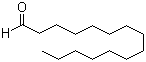结构式 CAS# 2765-11-9, 十五醛