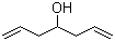 结构式 CAS# 2883-45-6, 1,6-庚二烯-4-醇
