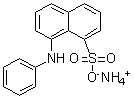 结构式 CAS# 28836-03-5, 8-苯胺基萘-1-磺酸铵
