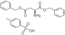 结构式 CAS# 2886-33-1, L-天冬氨酸双苄酯对甲苯磺酸盐