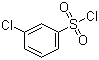 structure of CAS# 2888-06-4, 3-Chlorobenzenesulfonyl chloride;3-Chlorobenzene-1-sulfonyl chloride
