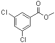结构式 CAS# 2905-67-1, 3,5-二氯苯甲酸甲酯
