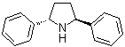 结构式 CAS# 295328-85-7, (2S,5S)-2,5-二苯基吡咯烷