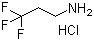 结构式 CAS# 2968-33-4, 3,3,3-三氟丙胺盐酸盐