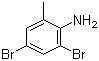 结构式 CAS# 30273-41-7, 2,4-二溴-6-甲基苯胺