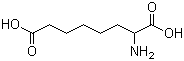 structure of CAS# 3054-07-7, DL-alpha-Aminosuberic acid