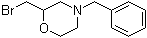 结构式 CAS# 306935-00-2, 2-(溴甲基)-4-苄基吗啉