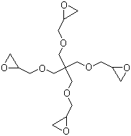 结构式 CAS# 3126-63-4, 季戊四醇缩水甘油醚