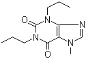 structure of CAS# 31542-63-9, 1,3-Dipropyl-7-methylxanthine;1,3-Dipropyl-7-methylpurine-2,6-dione