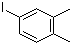 structure of CAS# 31599-61-8, 4-Iodo-1,2-dimethylbenzene;3,4-Dimethyliodobenzene; 1,2-Dimethyl-4-iodobenzene; 4-Iodo-o-xylene