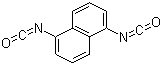 结构式 CAS# 3173-72-6, 1,5-萘二异氰酸酯; 萘二异氰酸酯