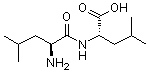 结构式 CAS# 3303-31-9, L-亮氨酰-L-亮氨酸