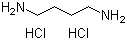 结构式 CAS# 333-93-7, 1,4-丁二胺二盐酸盐; 1,4-二氨基丁烷二盐酸盐