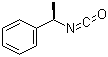 结构式 CAS# 33375-06-3, (R)-(+)-1-苯乙基异氰酸酯