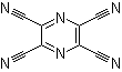 结构式 CAS# 33420-37-0, 2,3,5,6-吡嗪四甲腈