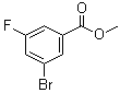 结构式 CAS# 334792-52-8, 3-溴-5-氟苯甲酸甲酯