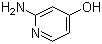 结构式 CAS# 33631-05-9, 2-氨基-4-羟基吡啶