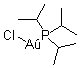 结构式 CAS# 33659-45-9, (三异丙基膦)氯化金