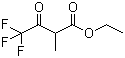 structure of CAS# 344-00-3, Ethyl 2-methyl-4,4,4-trifluoroacetoacetate;ethyl 4,4,4-trifluoro-2-methyl-3-oxobutanoate