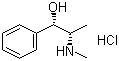 Pseudoephedrine hydrochloride molecular structure (CAS 345-78-8)