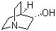 结构式 CAS# 34583-34-1, (S)-(+)-3-喹宁醇