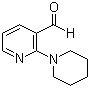 结构式 CAS# 34595-22-7, 2-哌啶基吡啶-3-甲醛