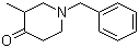 结构式 CAS# 34737-89-8, 1-苄基-3-甲基-4-哌啶酮