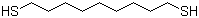 structure of CAS# 3489-28-9, 1,9-Nonanedithiol;1,9-Dimercaptononane