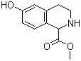结构式 CAS# 350014-18-5, 1,2,3,4-四氢-6-羟基-1-异喹啉羧酸甲酯