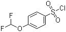 结构式 CAS# 351003-34-4, 4-(二氟甲氧基)苯磺酰氯; 对二氟甲氧基苯磺酰氯