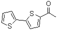 结构式 CAS# 3515-18-2, 5-乙酰基-2,2'-联噻吩