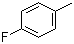 结构式 CAS# 352-32-9, 4-氟甲苯; 对氟甲苯