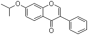 structure of CAS# 35212-22-7, Ipriflavone;7-Isoproxyisoflavone; Yambolap; Osteofix; 7-(1-Methylethoxy)-3-phenyl-4H-1-benzopyron-4-one