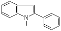 structure of CAS# 3558-24-5, 1-Methyl-2-phenylindole