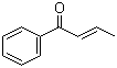 结构式 CAS# 35845-66-0, 反式-1-苯基-2-丁烯-1-酮