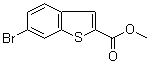 结构式 CAS# 360576-01-8, 6-溴苯并噻吩-2-羧酸甲酯
